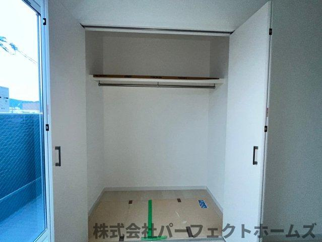 ユウトシタウン池之宮の収納|たっぷりとした収納スペースです