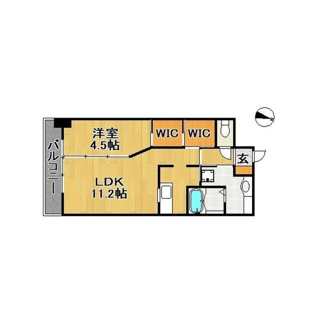 GRAND　AI　KURUME の間取り