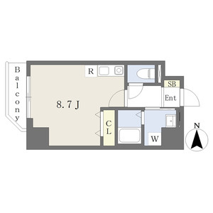 アルバ志賀本通の間取り