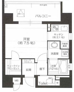 【間取り】 | リーガル四ツ橋ドゥーエ