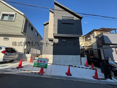 【外観】 | 明石市松が丘5丁目　新築戸建B号地　仲介手数料無料！ | 明石市松が丘5　新築B号地　仲介手数料無料！