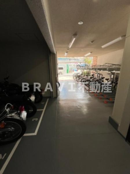 プレジオ松屋町　BRAVI不動産のその他共用部分|【プレジオ松屋町】駐輪場です