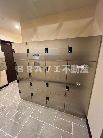 プレジオ松屋町　BRAVI不動産のその他共用部分|【プレジオ松屋町】宅配ボックスです