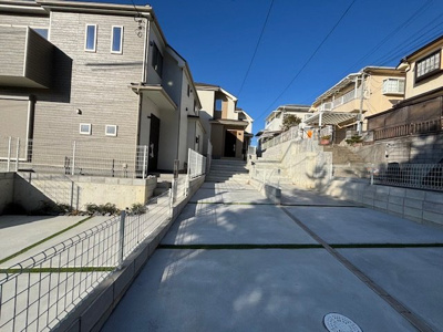 【外観】 | 神戸市垂水区多聞台5丁目　新築戸建1号棟　仲介手数料無料！ | きれいな外観です