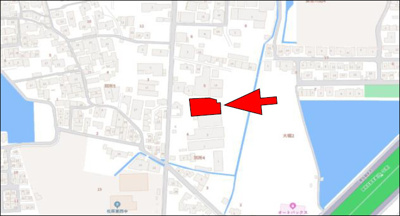 【地図】 | 別所4丁目事務所付き倉庫・工場