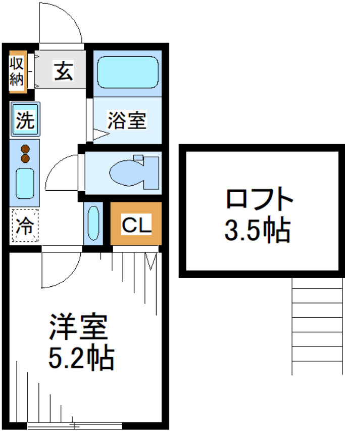 クレストコート上永谷の間取り