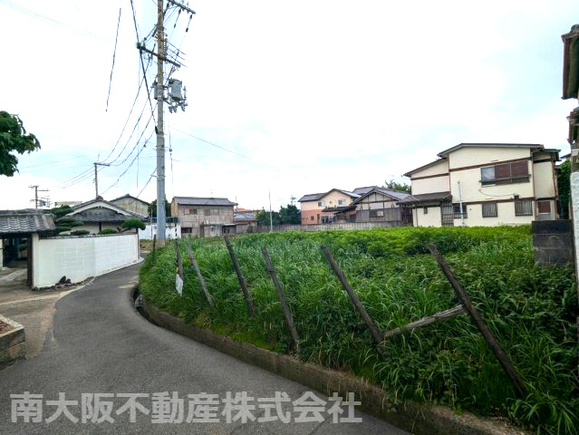 貝塚市窪田土地（更地）　約70坪の外観