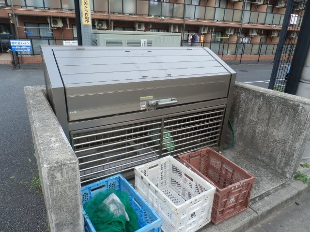 【外観パース】 | 宮の杜ハイツ | 専用ゴミステーション