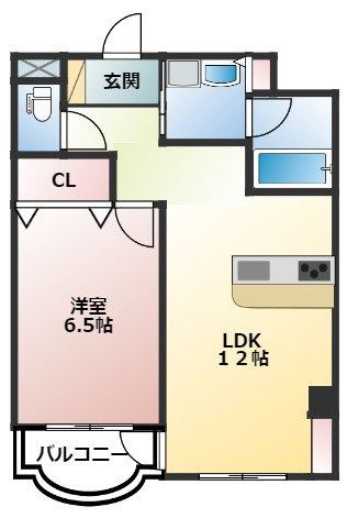 アーバンステージ府中の間取り