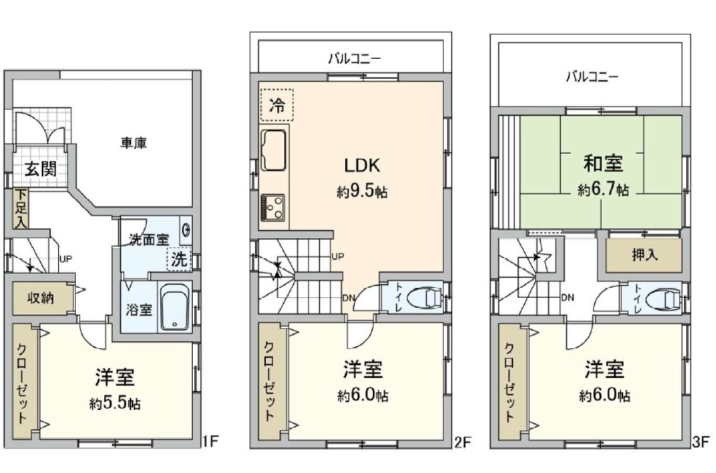 東急東横線「武蔵小杉」中古戸建の画像