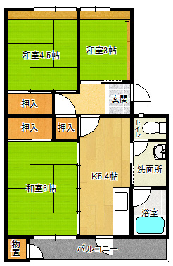 【間取り】 | 花山東団地 | 花山東団地（GoodHome）