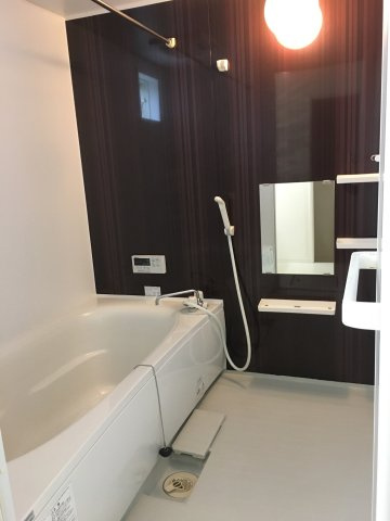 長岡ハイツの浴室