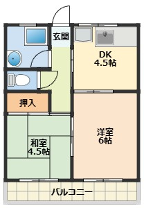 【間取り】 | 第一南方マンション