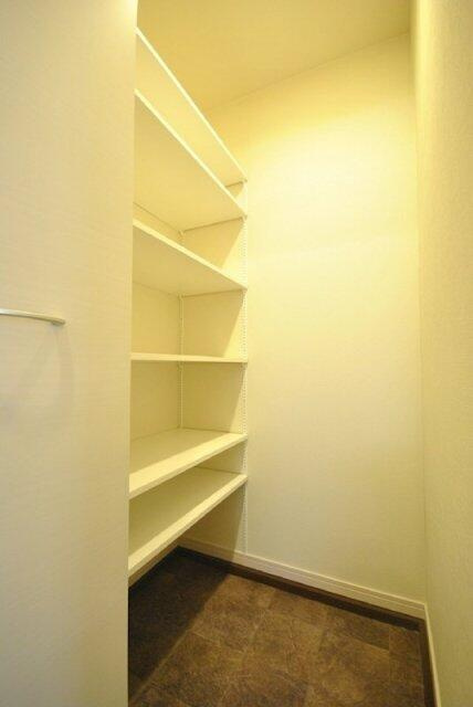 オクドテラスの収納