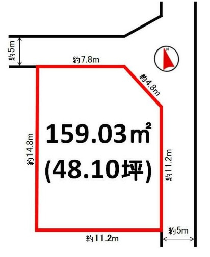 小山市乙女の区画図