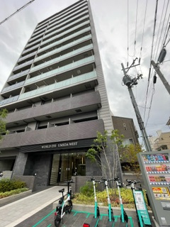 【外観】 | ワールドアイ梅田WEST | きれいな外観です