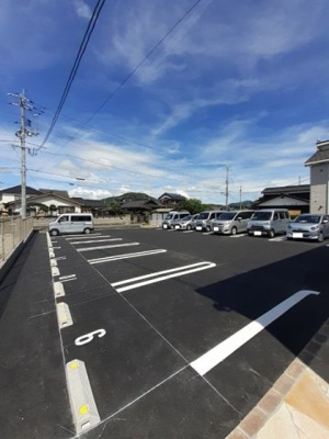 【駐車場】 | アクアプラ浅江６　Ⅱ | 駐車場に車を止められます