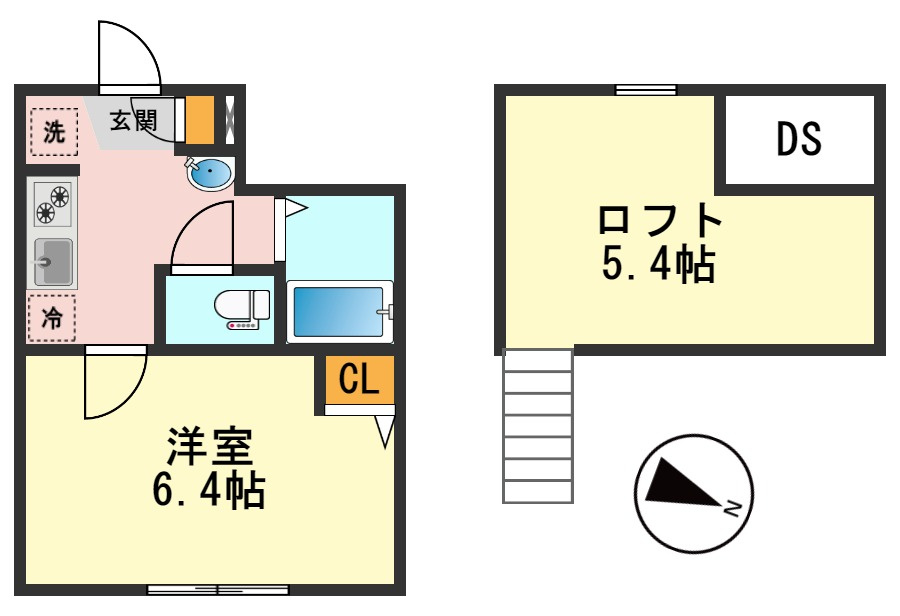 エクセラン高砂の間取り