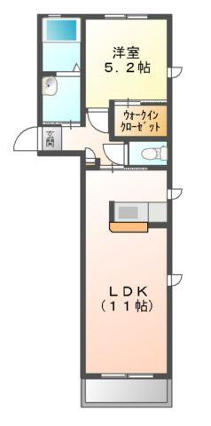 シャーメゾンアルモニー壱番館の間取り
