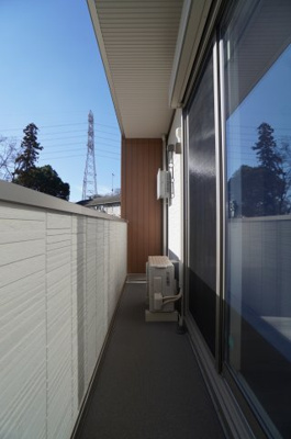 【バルコニー】 | リンカーン源 | ※同物件・反転タイプの写真です。