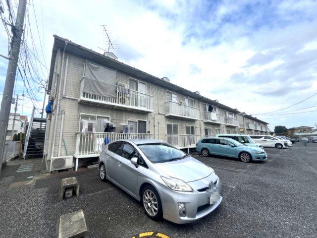 フローラルアイダE棟の外観|★駐車場1台付★エアコン★温水洗浄便座★独立洗面台★