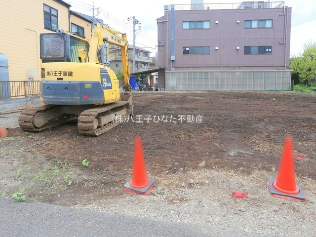 祝：成約済み　八王子市　暁町　売地の前面道路含む現地写真|～仲介手数料無料☆八王子ひなた不動産～八王子市暁町　売地