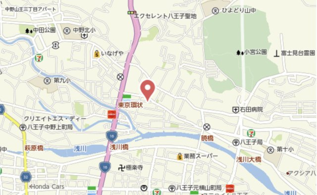 祝：成約済み　八王子市　暁町　売地の地図|～仲介手数料無料☆八王子ひなた不動産～八王子市暁町　売地