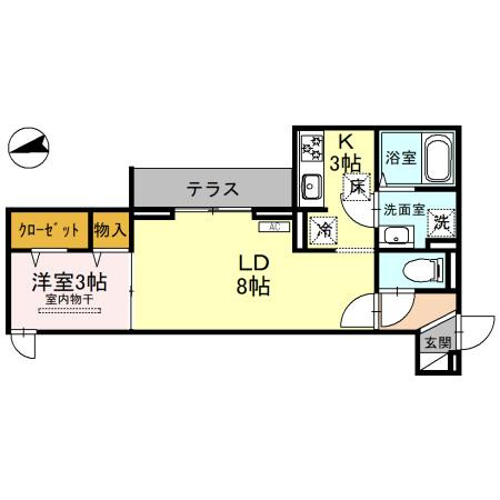 D-Sereno仙波町の間取り