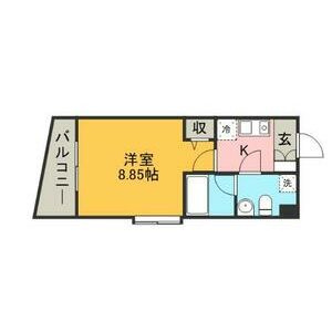 【間取り】 | ラセット天神 | 現況優先。