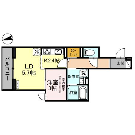 D-Sereno仙波町の間取り