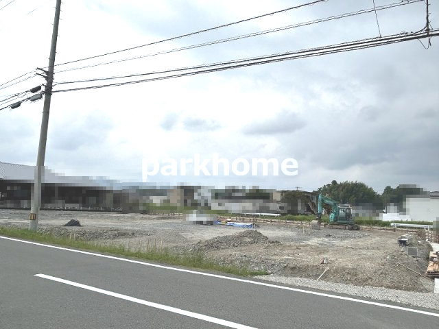 土佐市蓮池分譲地　Ⅱの前面道路含む現地写真