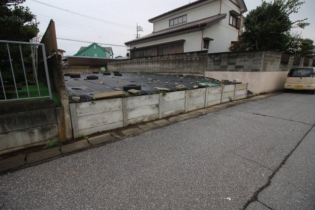 古河市中田の前面道路含む現地写真|2019年11月撮影