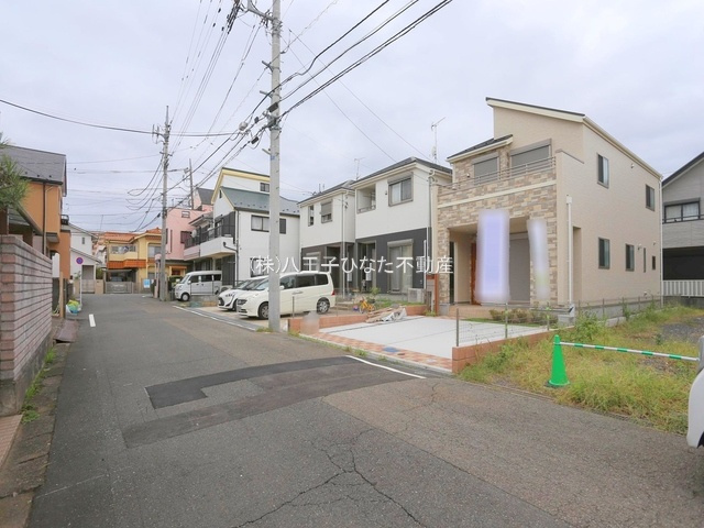 祝：成約済み　八王子市　散田町　新築戸建て　の前面道路含む現地写真|～仲介手数料無料☆八王子ひなた不動産～八王子市散田町　新築戸建て