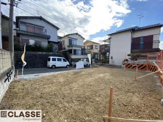 【前面道路含む現地写真】 | 宇治市広野町大開1区画　売土地　建築条件無し