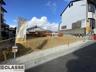【前面道路含む現地写真】 | 宇治市広野町大開1区画　売土地　建築条件無し