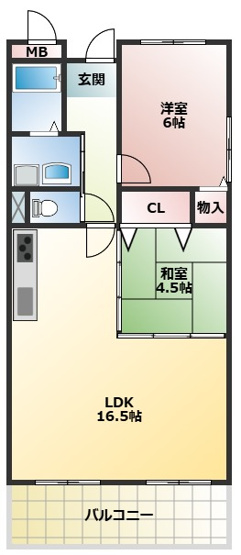 【間取り】 | カサベルデ星ノ森