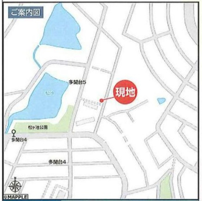【地図】 | 神戸市垂水区多聞台5丁目　 新築戸建２号棟　仲介手数料無料！ | 垂水区多聞台5　新築2号棟　仲介手数料無料！