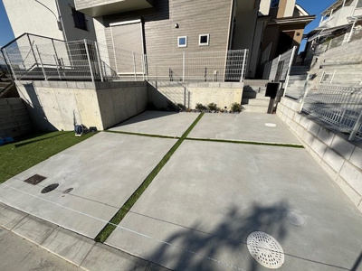 【駐車場】 | 神戸市垂水区多聞台5丁目 　新築戸建3号棟　仲介手数料無料！ | 駐車場の用意があります