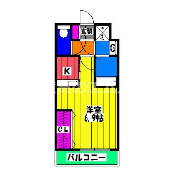 【間取り】 | ドリームライフ博多 | ドリームライフ博多駅南の間取り