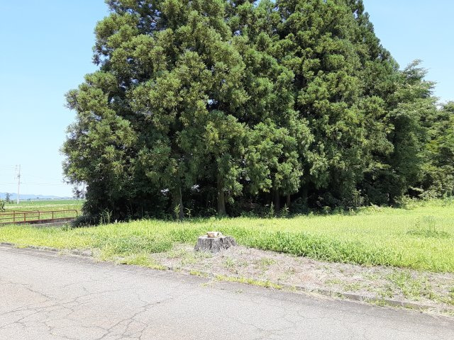 四辻町売地の外観