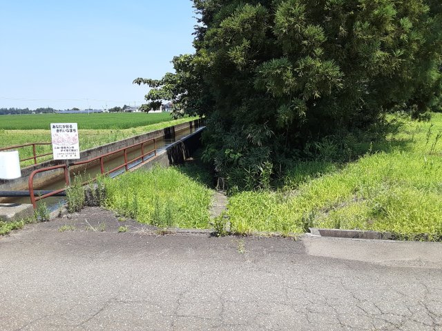 四辻町売地の外観