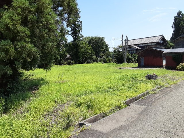 四辻町売地の外観