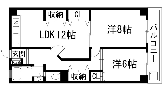 【間取り】 | メゾン花屋敷