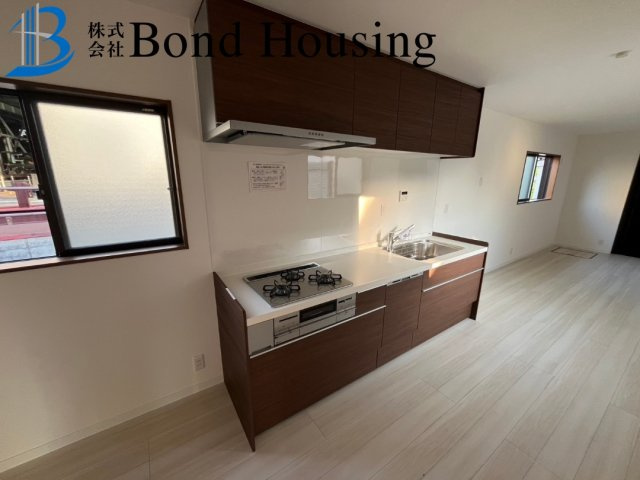 「倉庫つき」「屋根付きガレージ」大久保町八木 築23年のキッチン