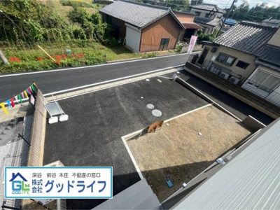 【展望】 | 本庄市児玉町塩谷　第1　全2棟　Cradlegarden 　1号棟