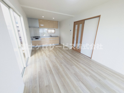 【居間・リビング】 | 豊橋市若松町 中古戸建て  | リビングダイニングです