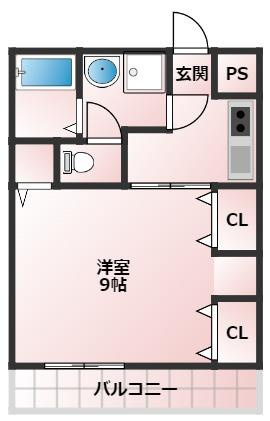 【間取り】 | SAハイツ豊中