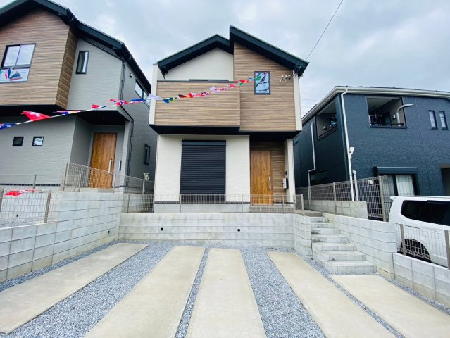 成田市吾妻２期　新築戸建て　１号棟の外観