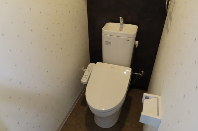 Villa　Oasis　Ujinaのトイレ|トイレもきれいです