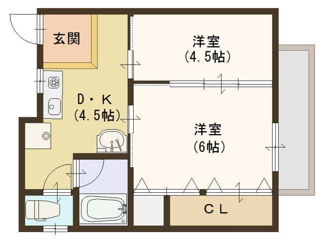 【間取り】 | カーサコーヴォ